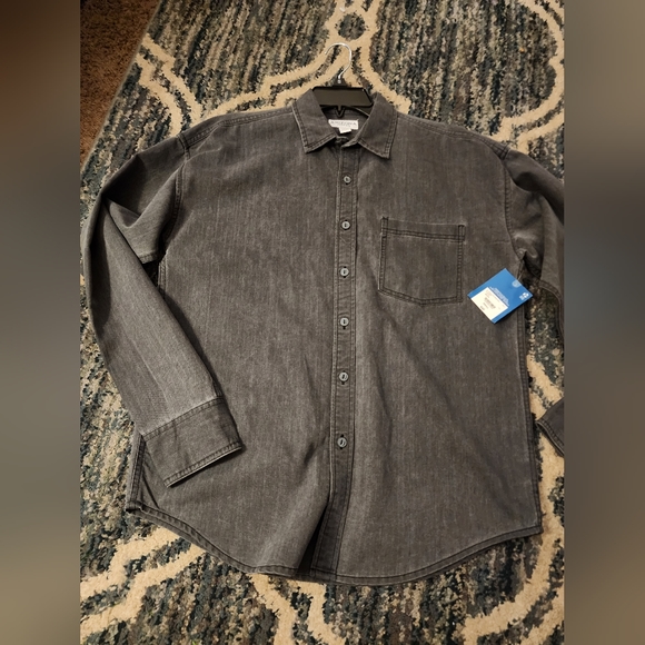 Arizona faded black button down - Picture 2 of 5